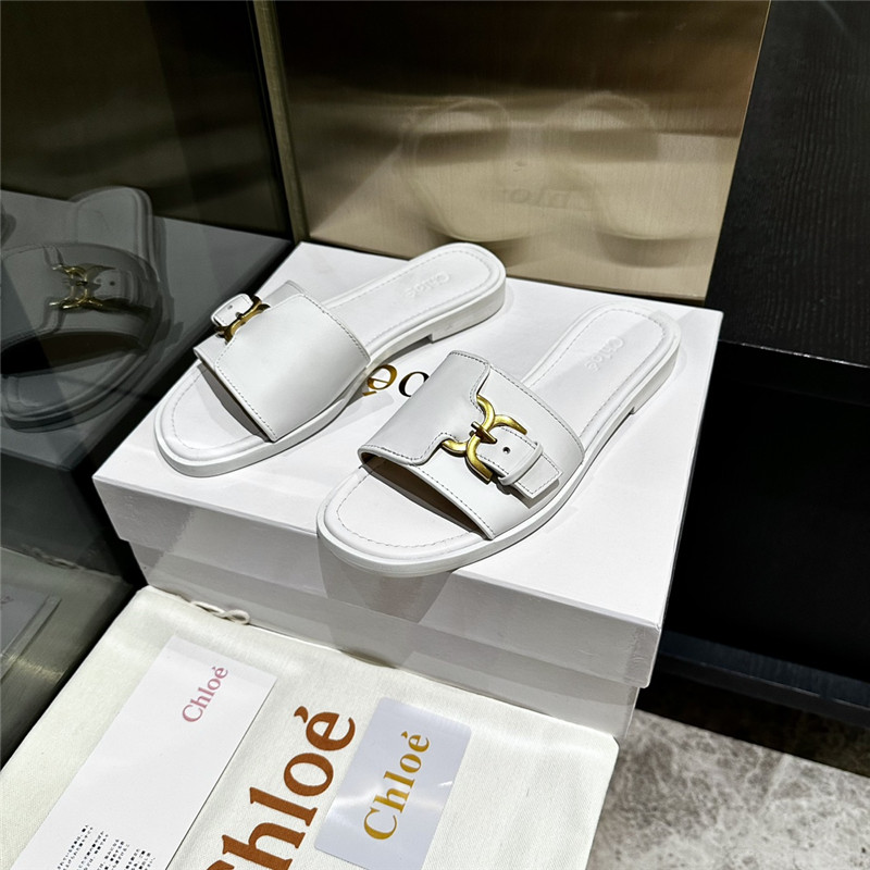 chloé leather slippers ma1s0n Marg*e1a replica shoes