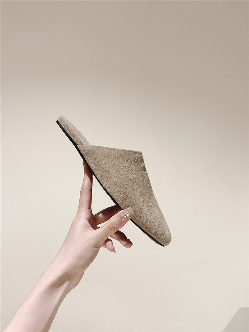 miumiu small round toe mules slippers replica shoes