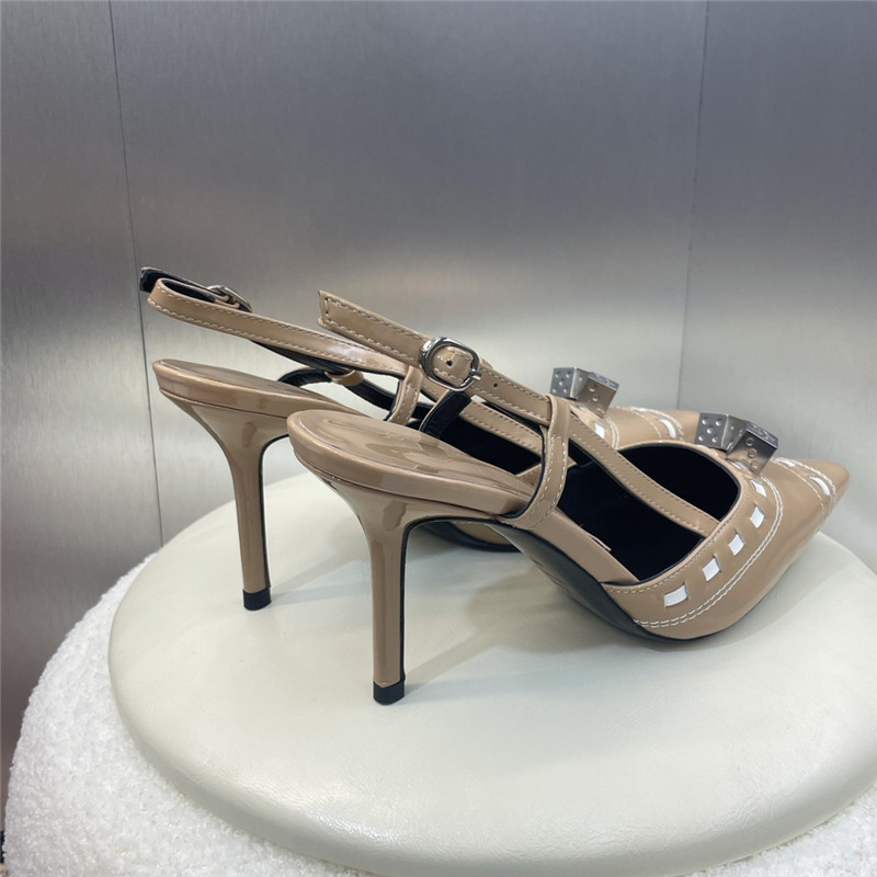 D10r color block mules women’s shoes replica designer shoes