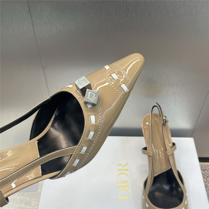 D10r color block mules women’s shoes replica designer shoes