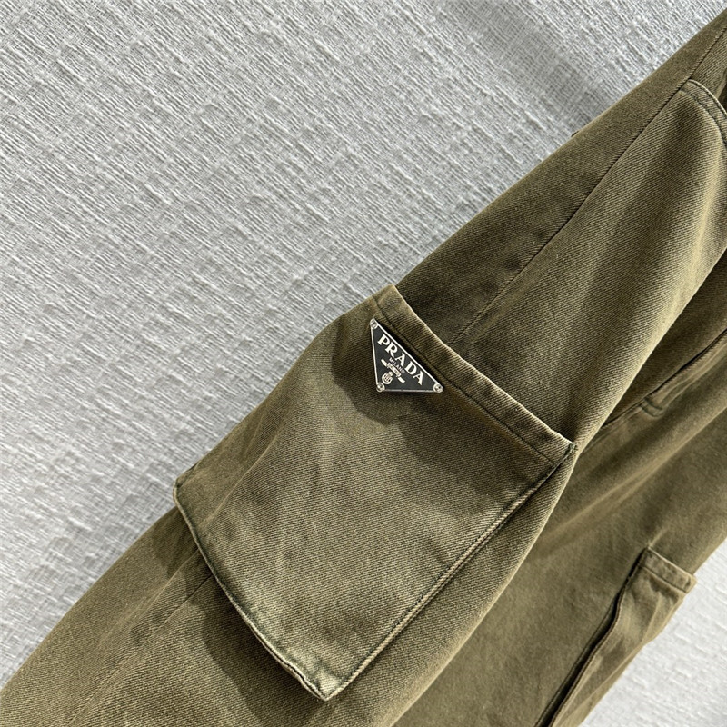 prada vintage green cargo pocket skirt replica clothing sites