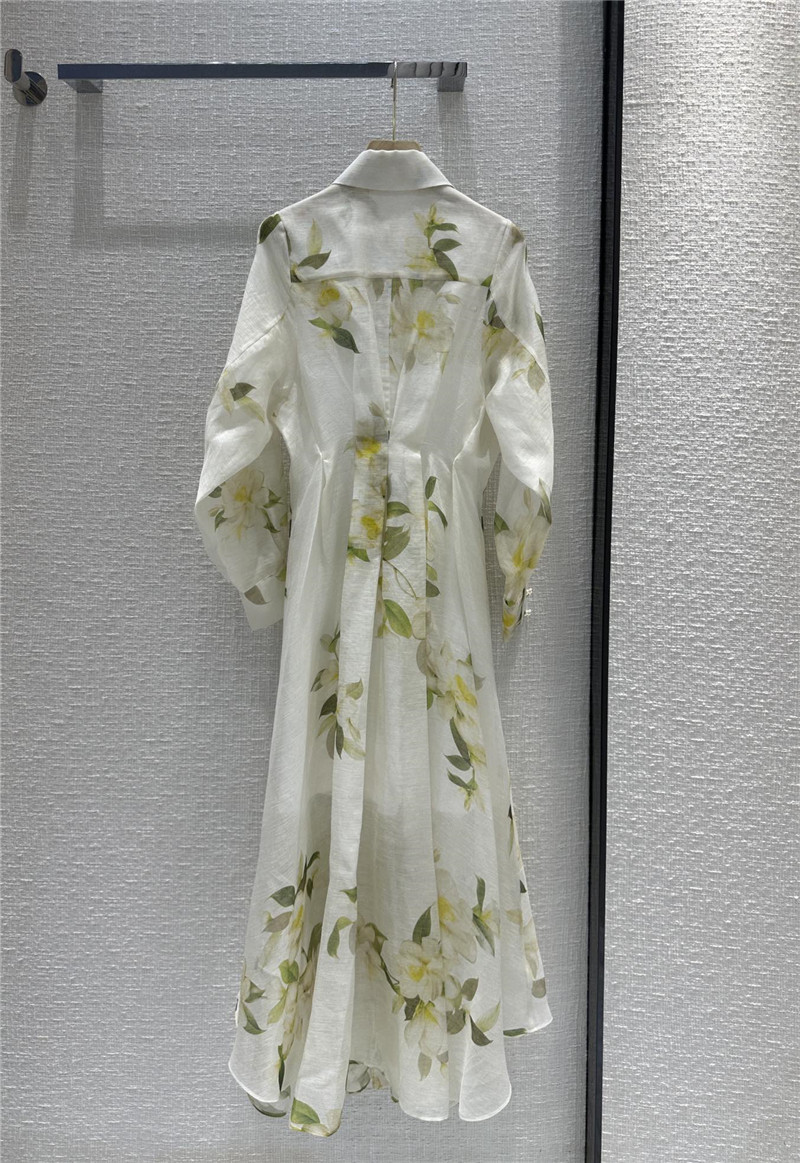 zimm magnolia floral print long shirt dress replica clothing sites