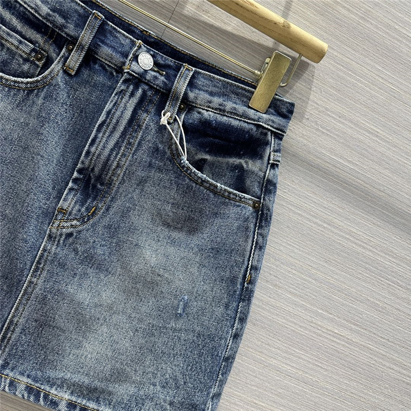 acne studios washed denim skirt replica clothing sites