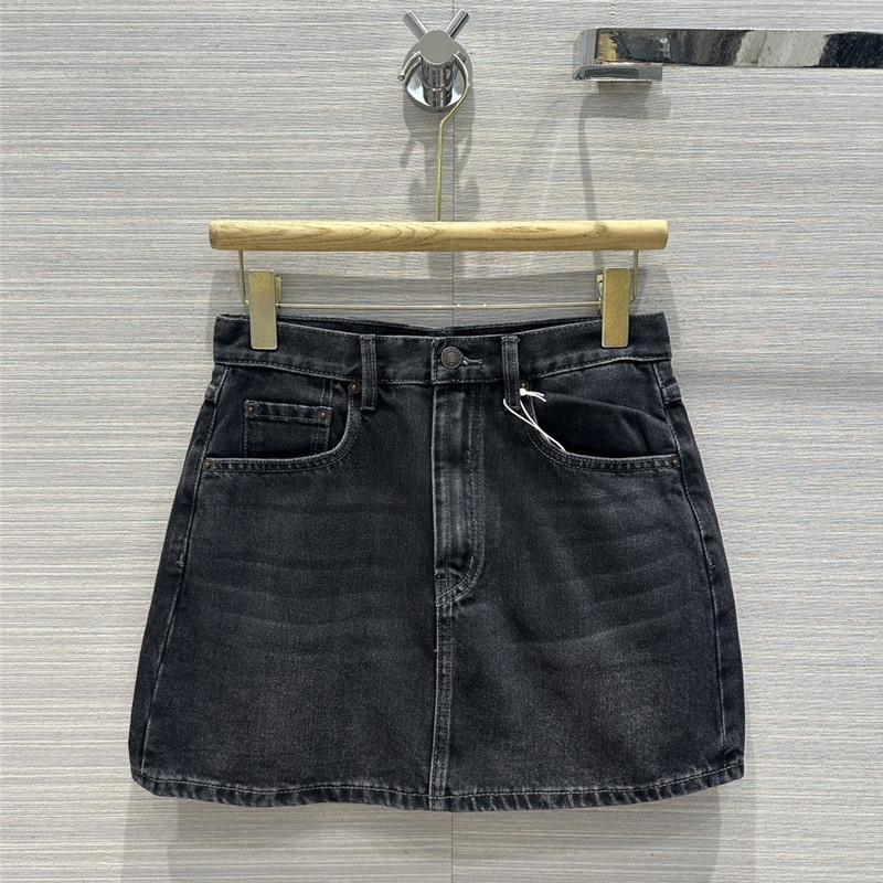 acne studios washed denim skirt replica clothing sites
