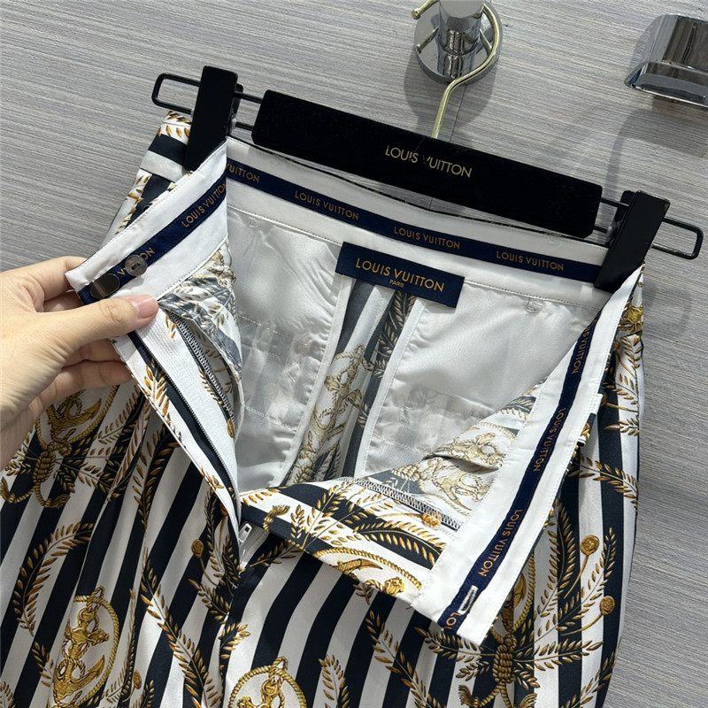 l0vis Vvtt0n lv silk straight pants replica designer clothing websites