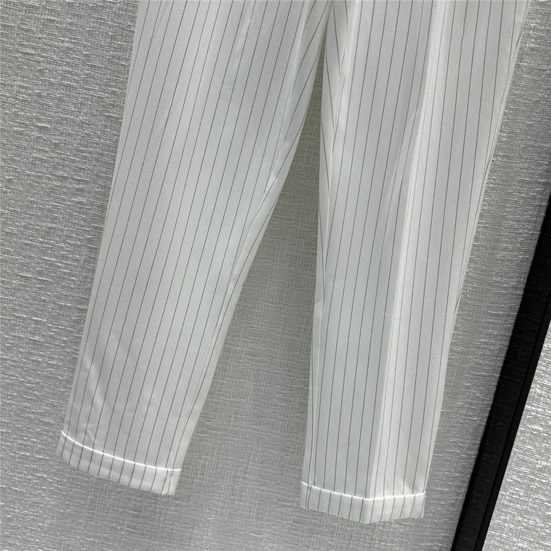 l0vis Vvtt0n lv pinstripe radish pants replicas clothes