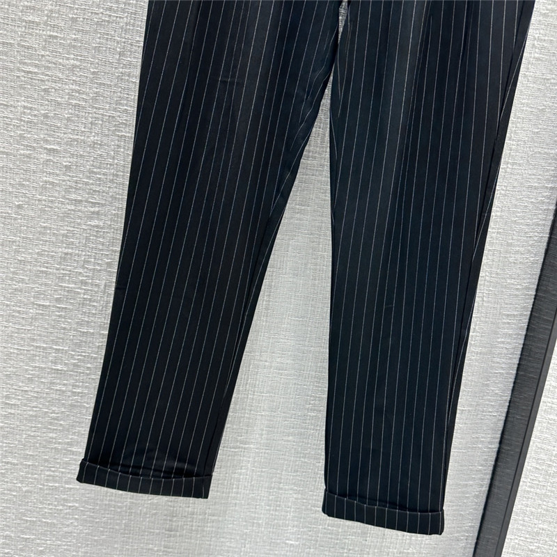 louis vuitton LV pinstripe radish pants replicas clothes