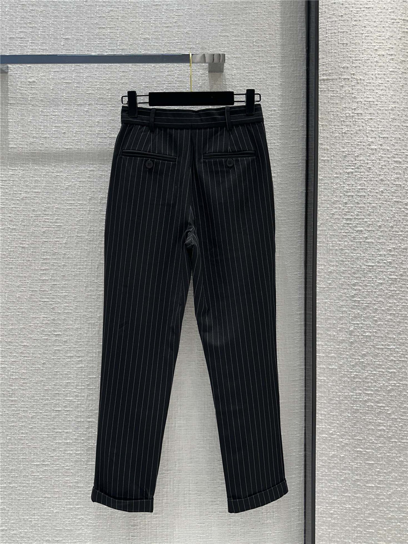 louis vuitton LV pinstripe radish pants replicas clothes