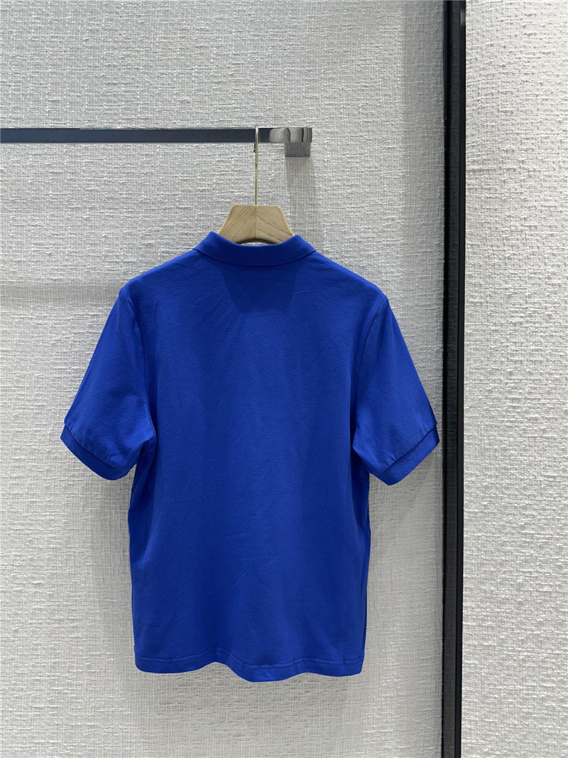 Moncler logo embroidered polo top replica clothing sites