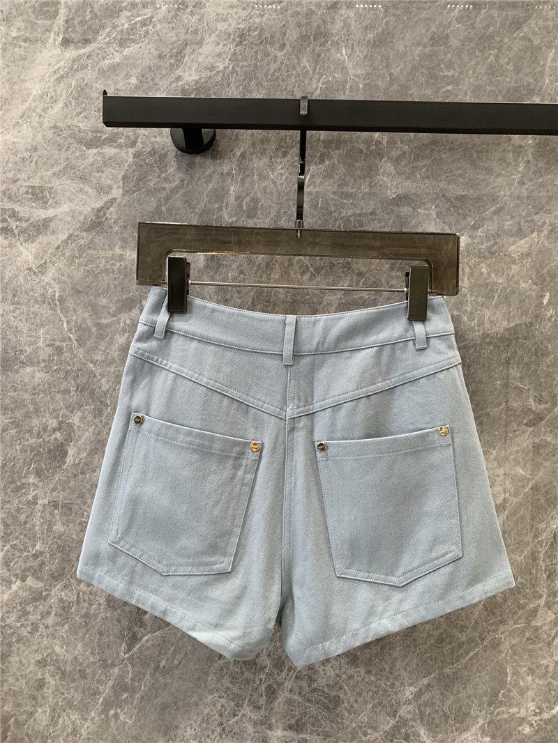 F**di denim shorts replica designer clothing websites