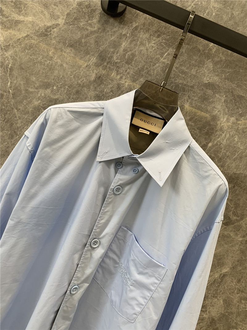 Gvc*1 lapel long sleeve shirt replica clothing sites