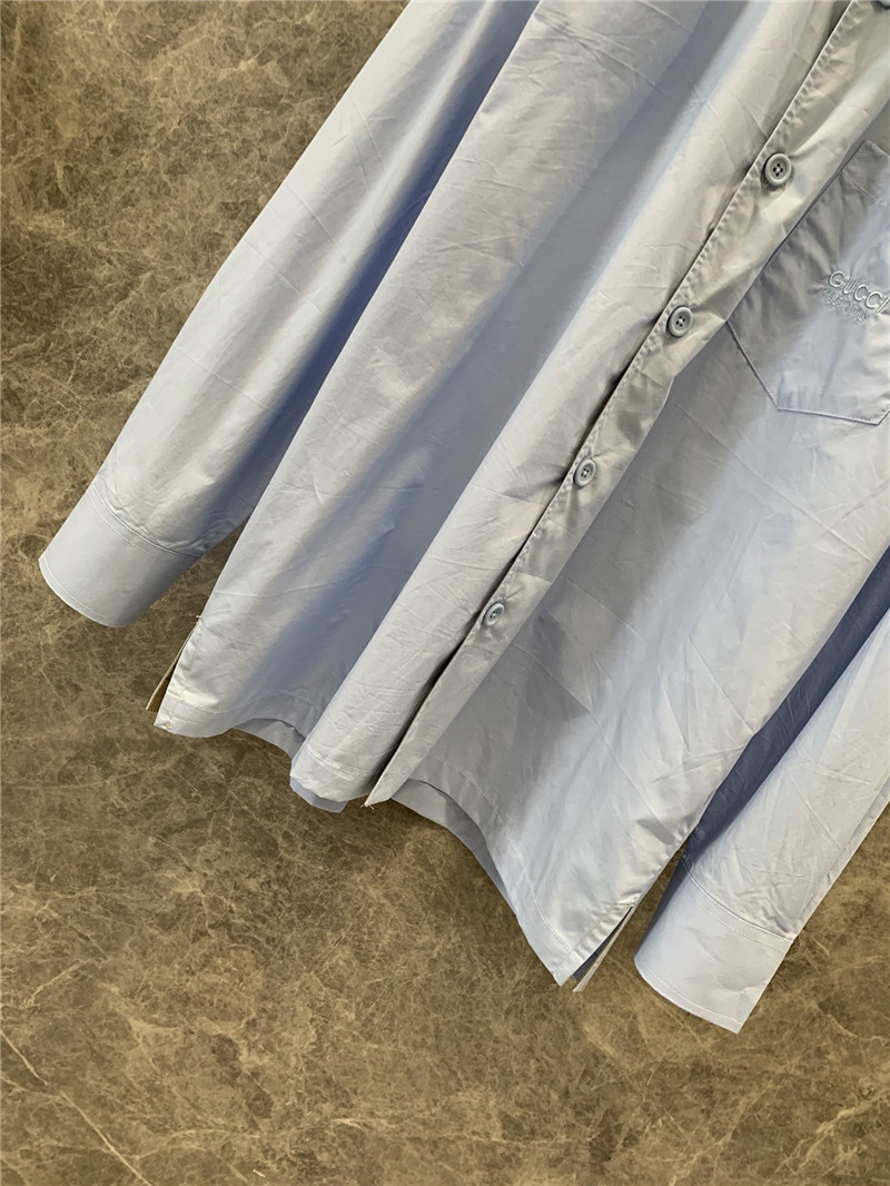 Gvc*1 lapel long sleeve shirt replica clothing sites