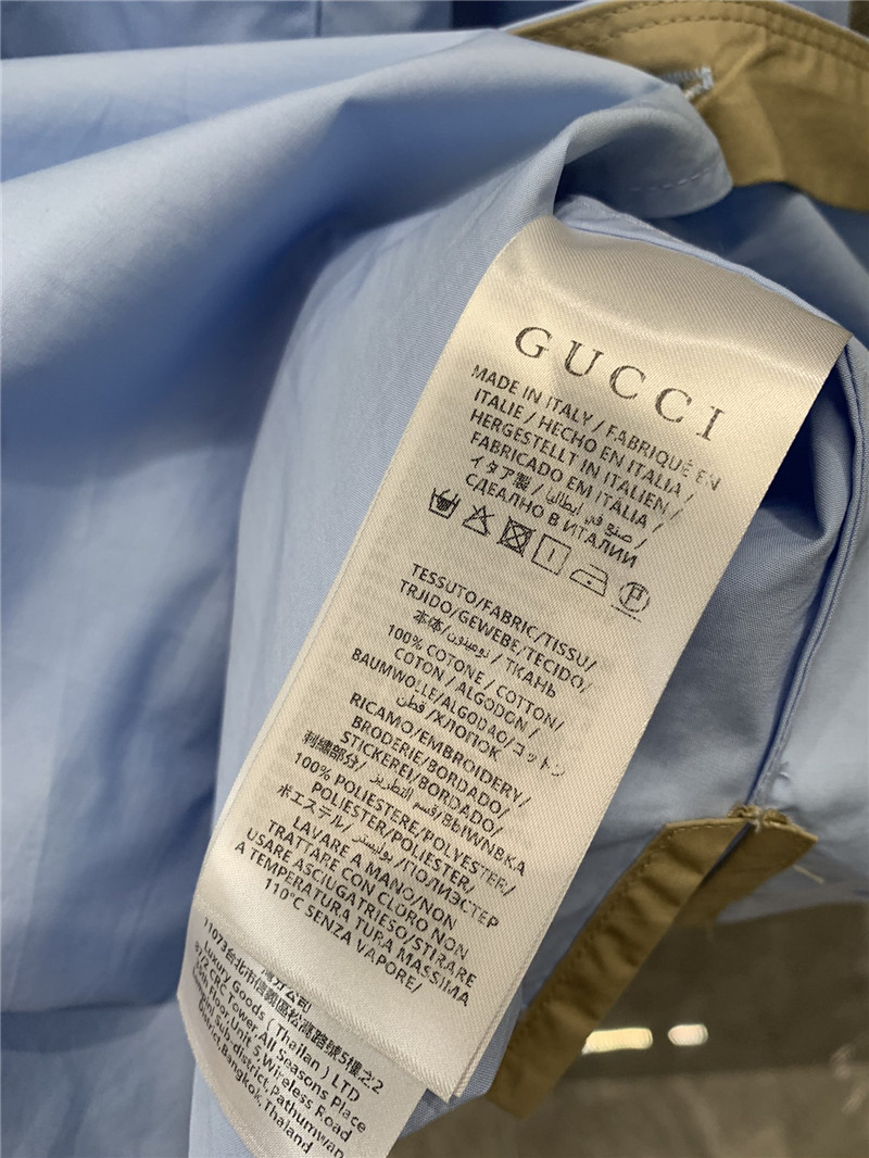 Gvc*1 lapel long sleeve shirt replica clothing sites