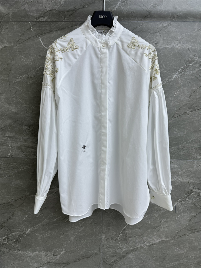 dior beaded shirt replicas clothes