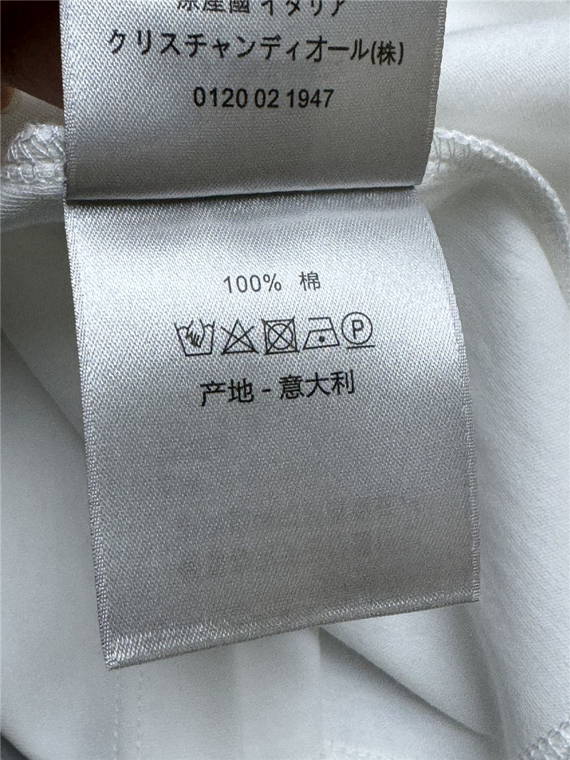 dior butterfly embroidered T-shirt replica clothing sites