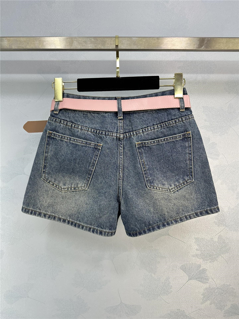 L0ew* new denim shorts replica designer clothing websites
