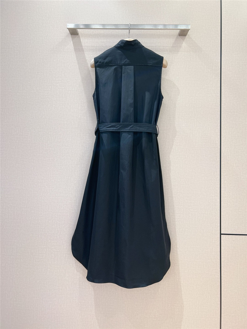 D10r sleeveless belted shirt dress replica designer clothes
