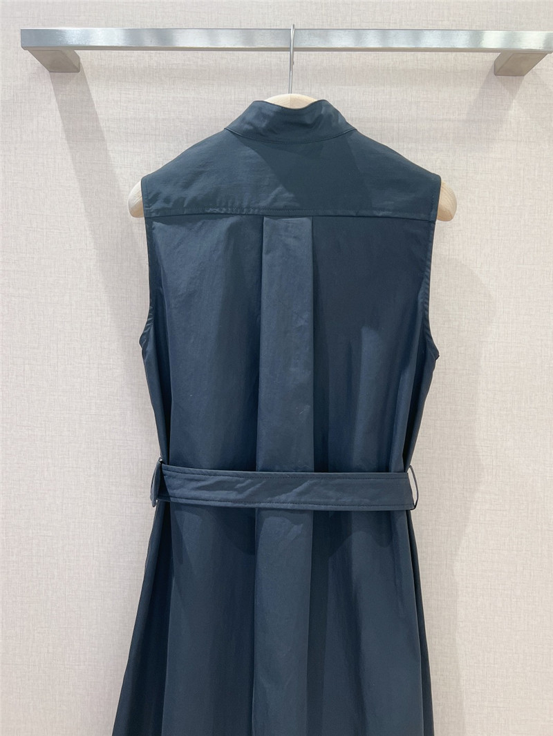 D10r sleeveless belted shirt dress replica designer clothes