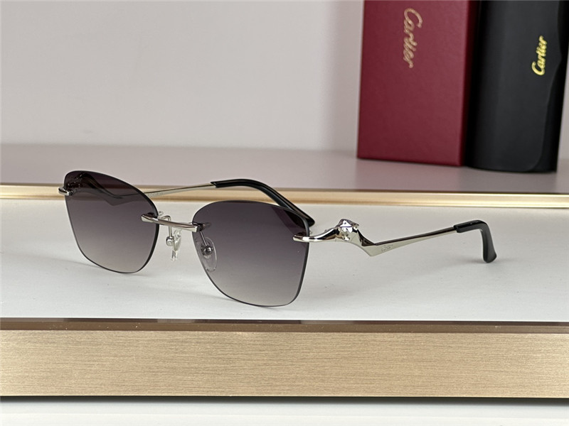 CARTIER classic leopard head series sunglasses