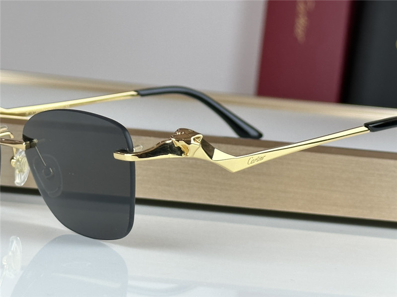 CARTIER classic leopard head series sunglasses