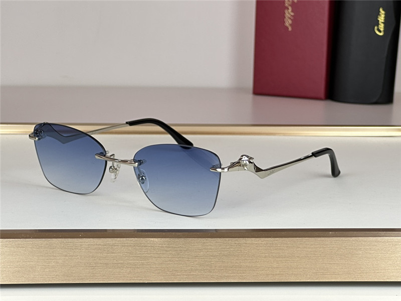 CARTIER classic leopard head series sunglasses