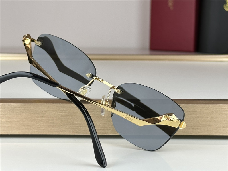 CARTIER classic leopard head series sunglasses