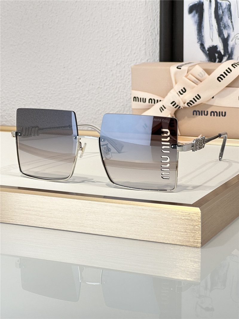 M1um1u oversized square sunglasses