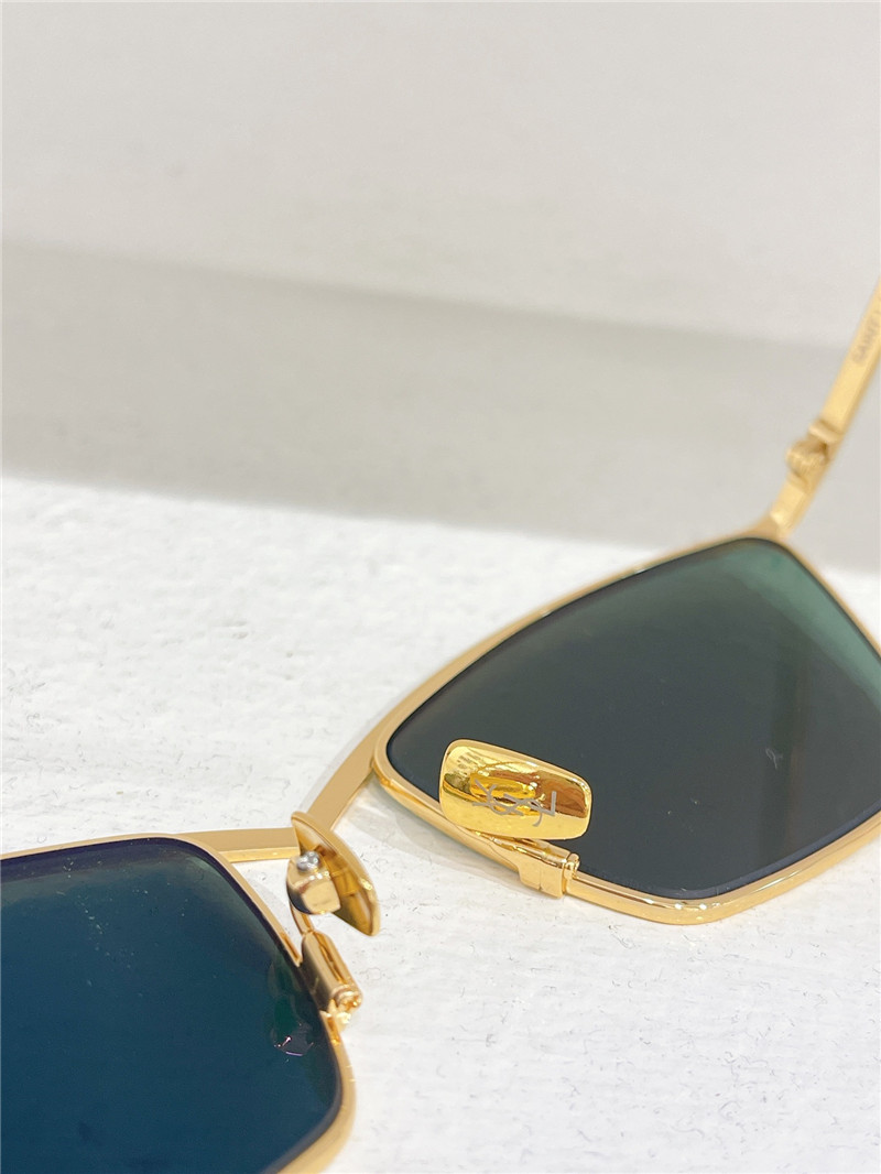 Y51 thin-rim alloy small glasses