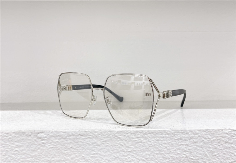 miumiu hollow square sunglasses