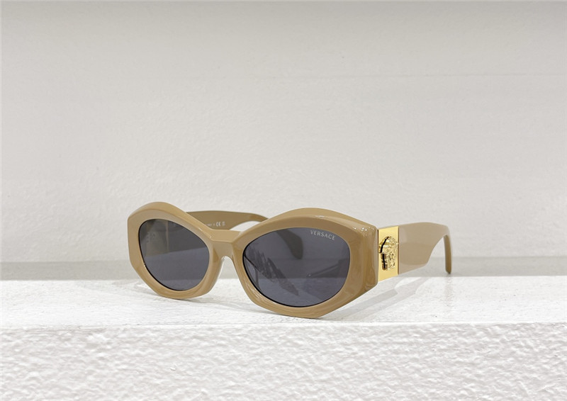 Versace new Medusa Plaque irregular sunglasses