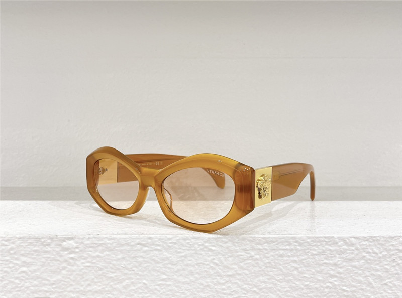 Versace new Medusa Plaque irregular sunglasses