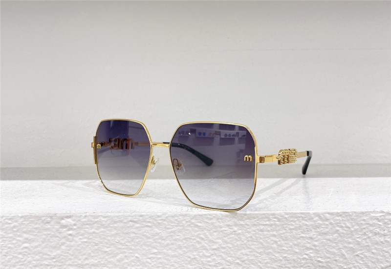 M1um1u large square frame sunglasses