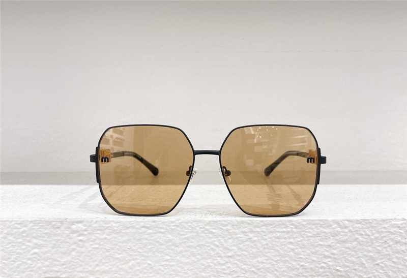 M1um1u large square frame sunglasses