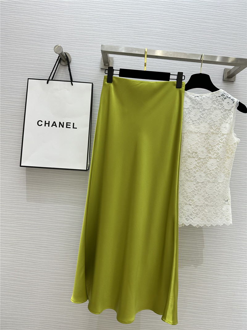 Y51 acetate long skirtcheap replica designer clothes