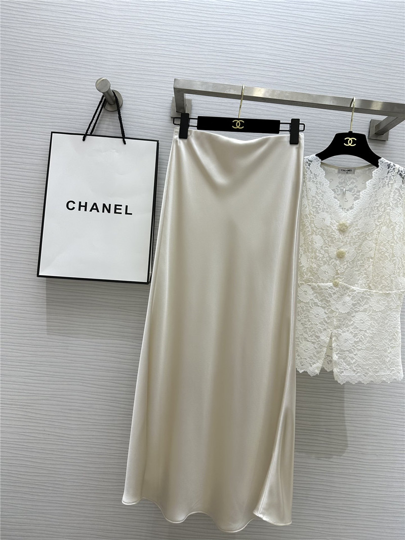 YSL acetate long skirtcheap replica designer clothes