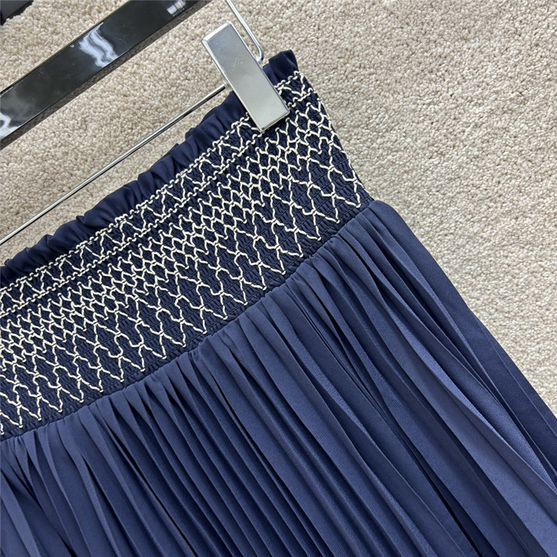 louis vuitton LV nautical vacation series long skirt replica clothing