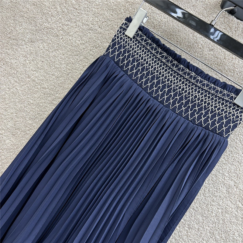 louis vuitton LV nautical vacation series long skirt replica clothing