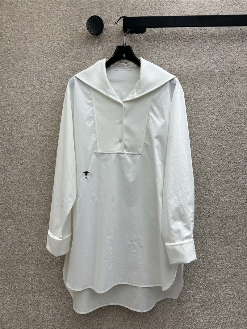 dior age-reducing shawl lapel shirt dress replica designer clothes