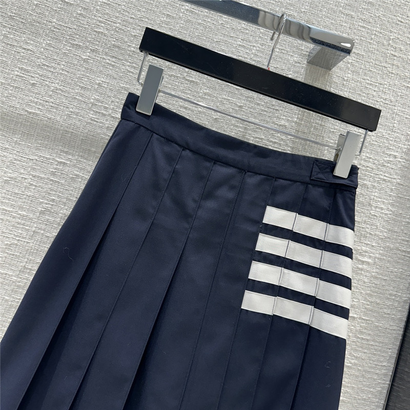 Thom Brown short front pleated long skirt replica clothes