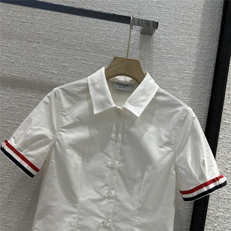 Thom Brown preppy short-sleeved shirt replicas clothes