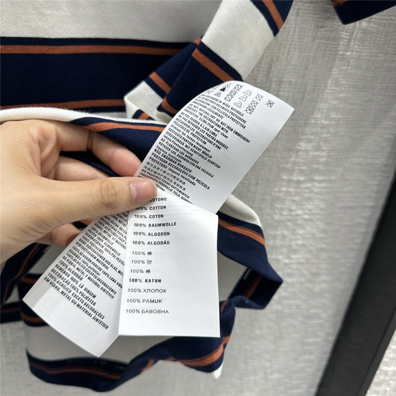 miumiu striped short-sleeved T-shirt replica clothing sites