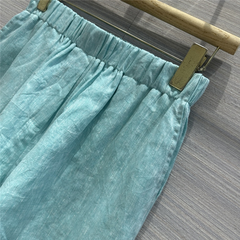 the row cotton and linen shorts replica clothing sites