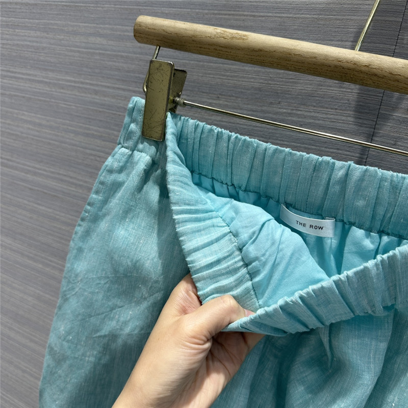 the row cotton and linen shorts replica clothing sites