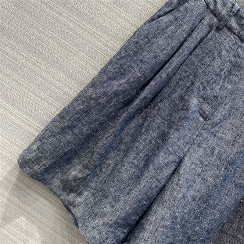 The R0w cotton and linen suit shorts replica clothing sites