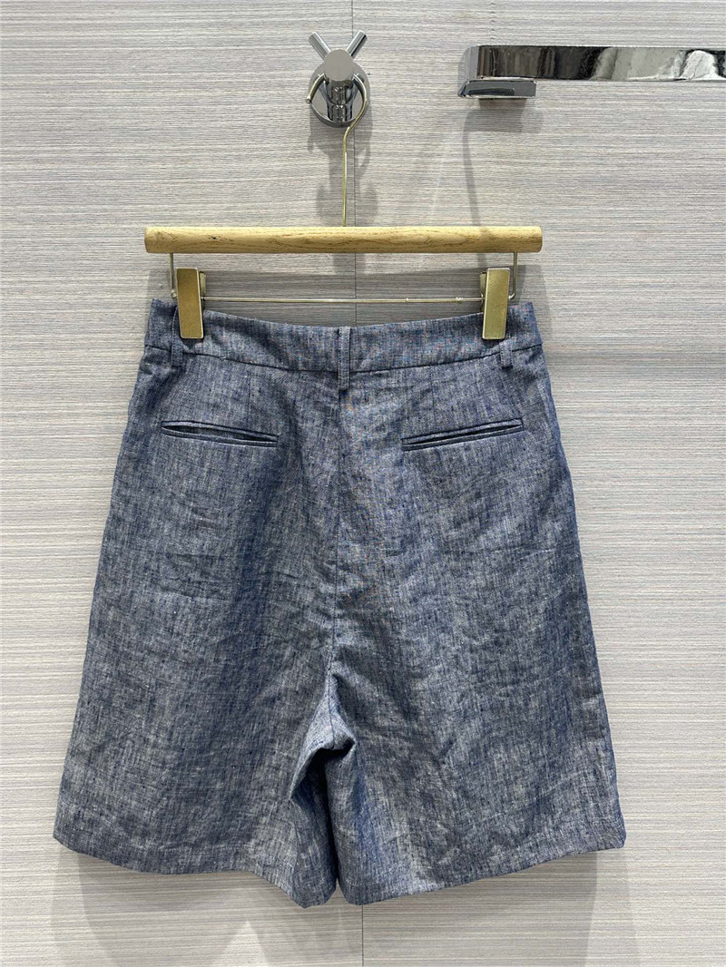 The R0w cotton and linen suit shorts replica clothing sites