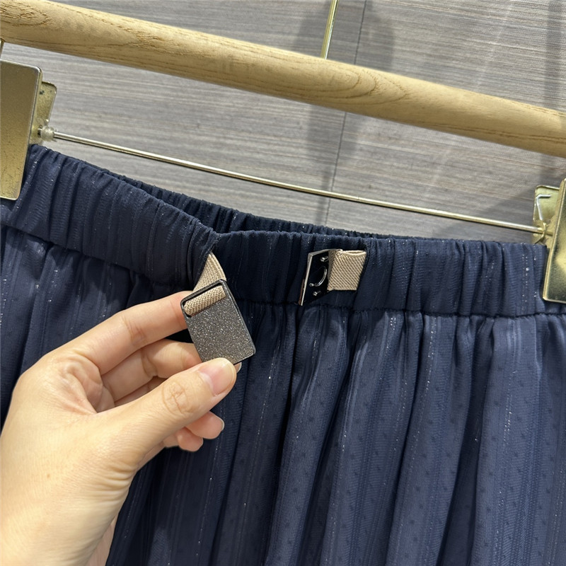 BC silver stripe long skirt replica d&g clothing