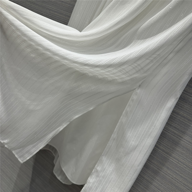 BC silver stripe long skirt replica d&g clothing