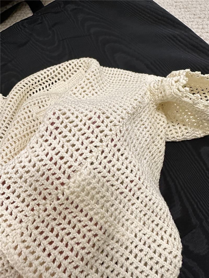 Ce1i*e hollow short sleeve replica designer clothes