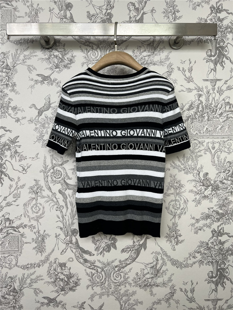 valentino new knitted short sleeve replica d&g clothing