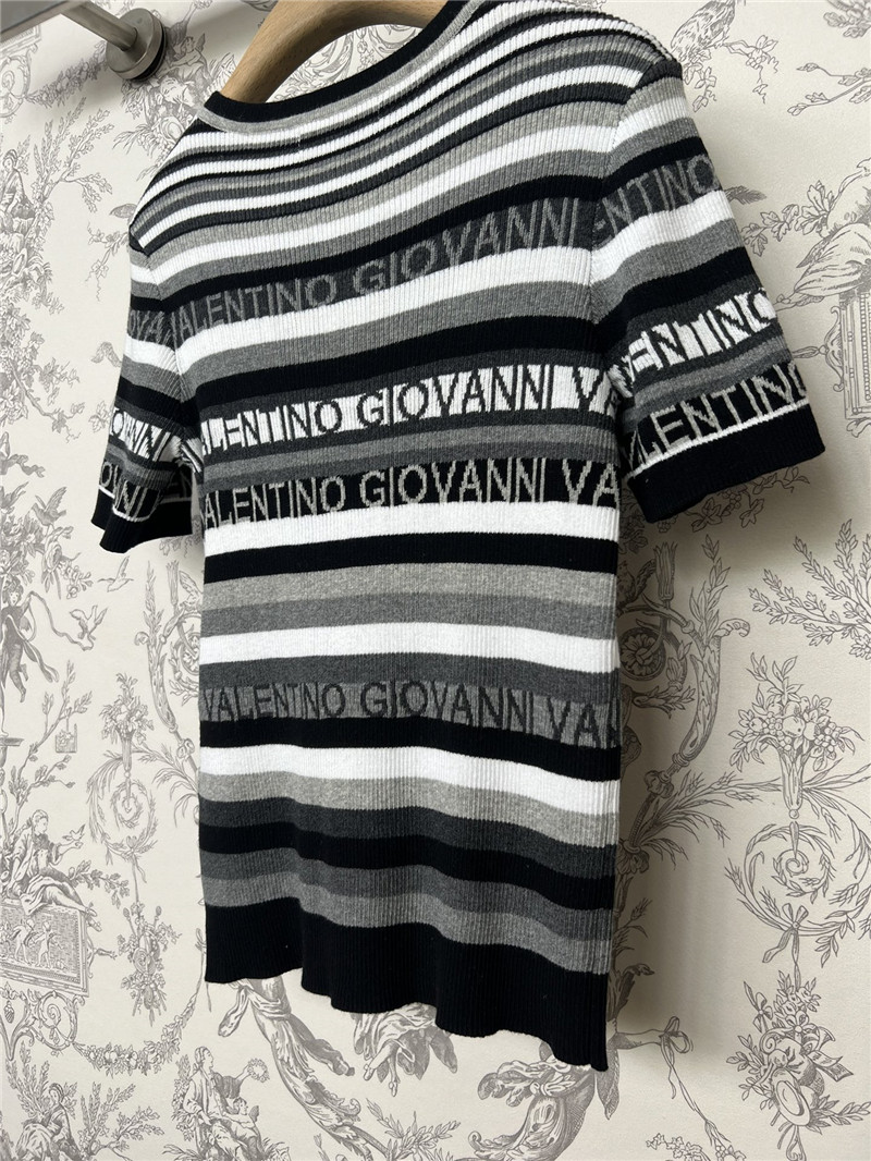 valentino new knitted short sleeve replica d&g clothing